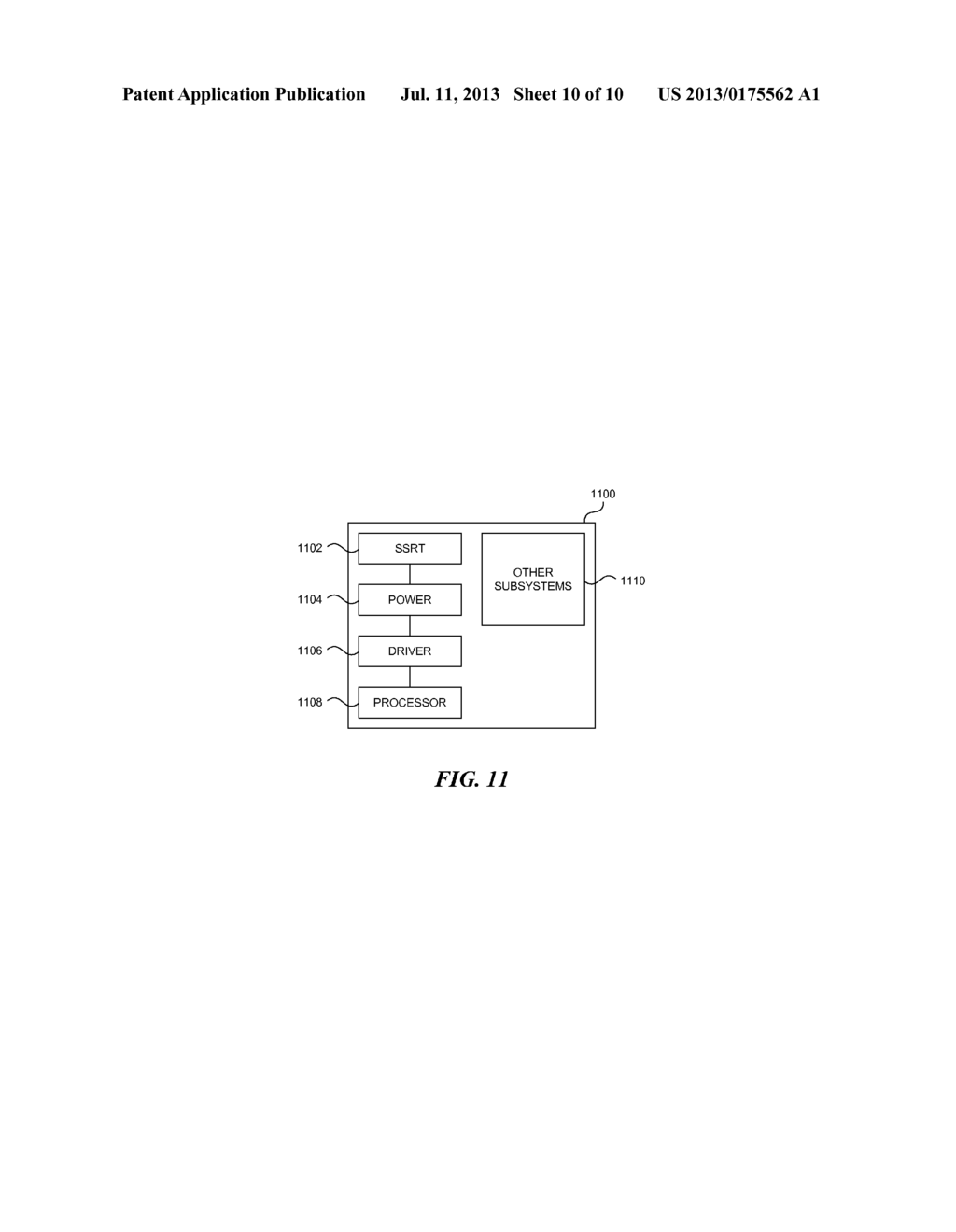 SOLID-STATE RADIATION TRANSDUCER DEVICES HAVING AT LEAST PARTIALLY     TRANSPARENT BURIED-CONTACT ELEMENTS, AND ASSOCIATED SYSTEMS AND METHODS - diagram, schematic, and image 11