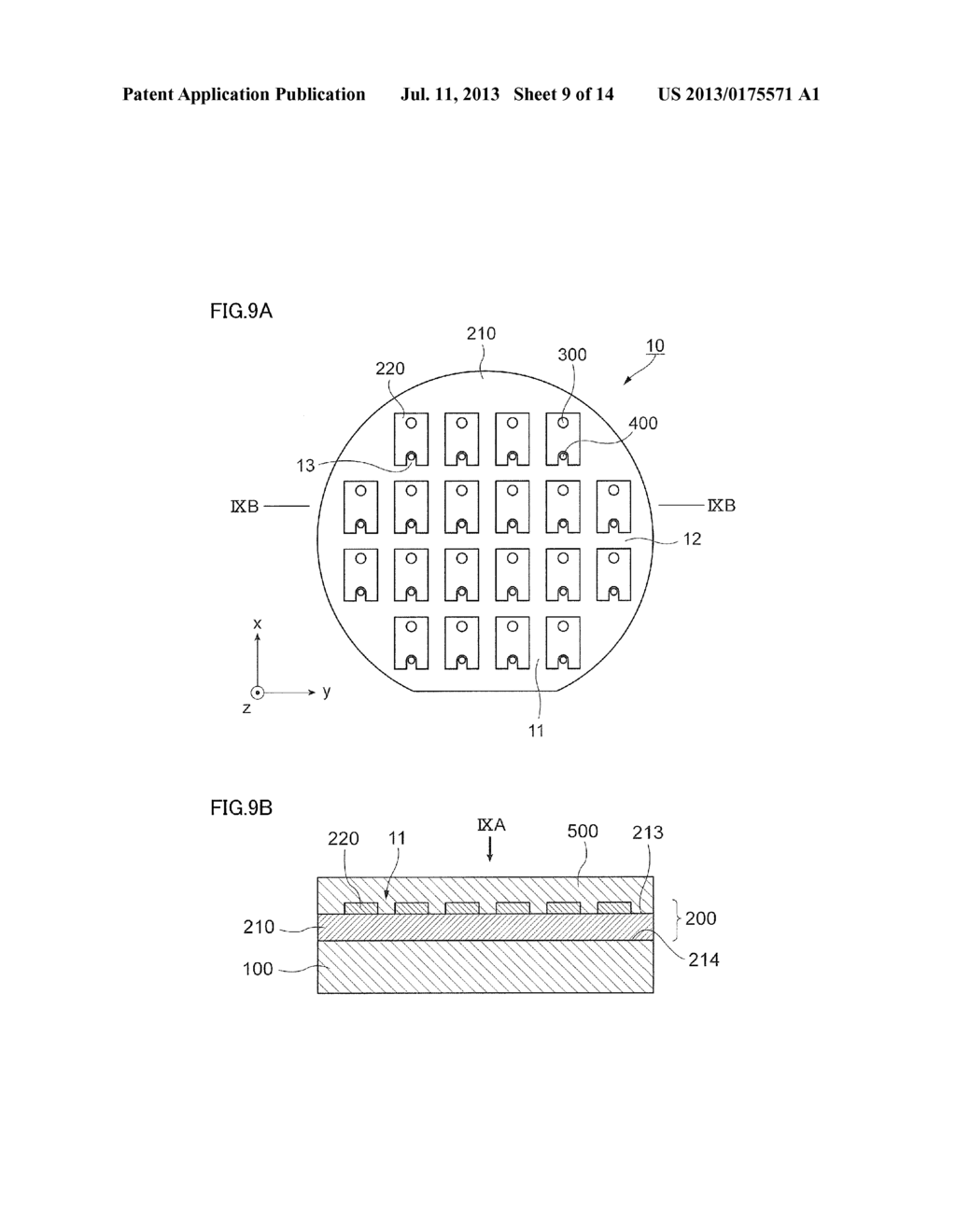 SEMICONDUCTOR LIGHT EMITTING ELEMENT, METHOD FOR PRODUCING SEMICONDUCTOR     LIGHT EMITTING ELEMENT AND LIGHT EMITTING DEVICE - diagram, schematic, and image 10