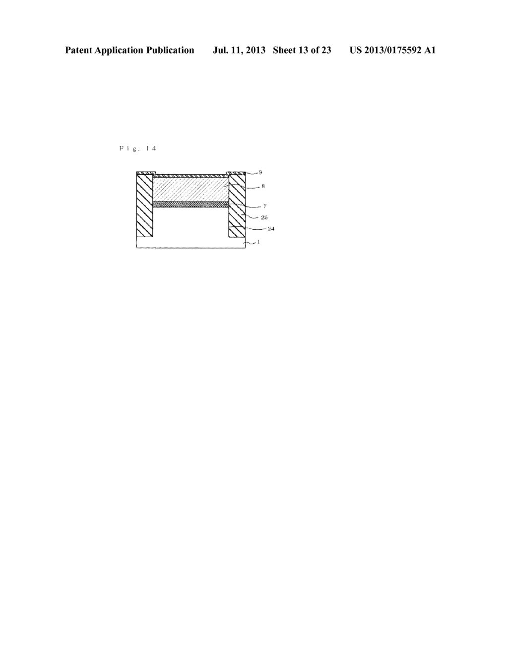 SEMICONDUCTOR DEVICE AND METHOD OF MANUFACTURING SEMICONDUCTOR DEVICE - diagram, schematic, and image 14