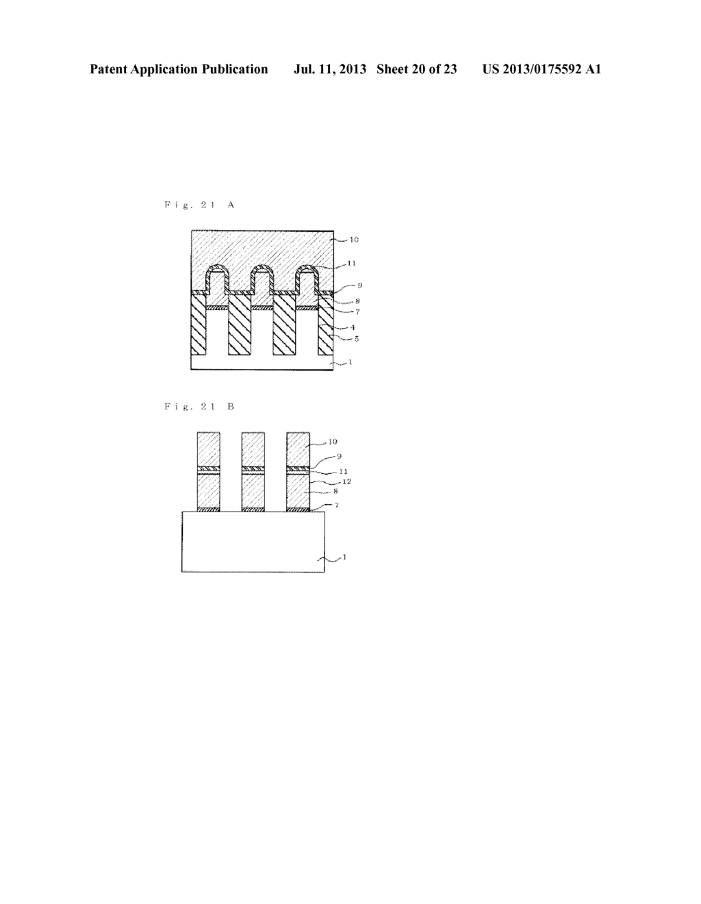 SEMICONDUCTOR DEVICE AND METHOD OF MANUFACTURING SEMICONDUCTOR DEVICE - diagram, schematic, and image 21