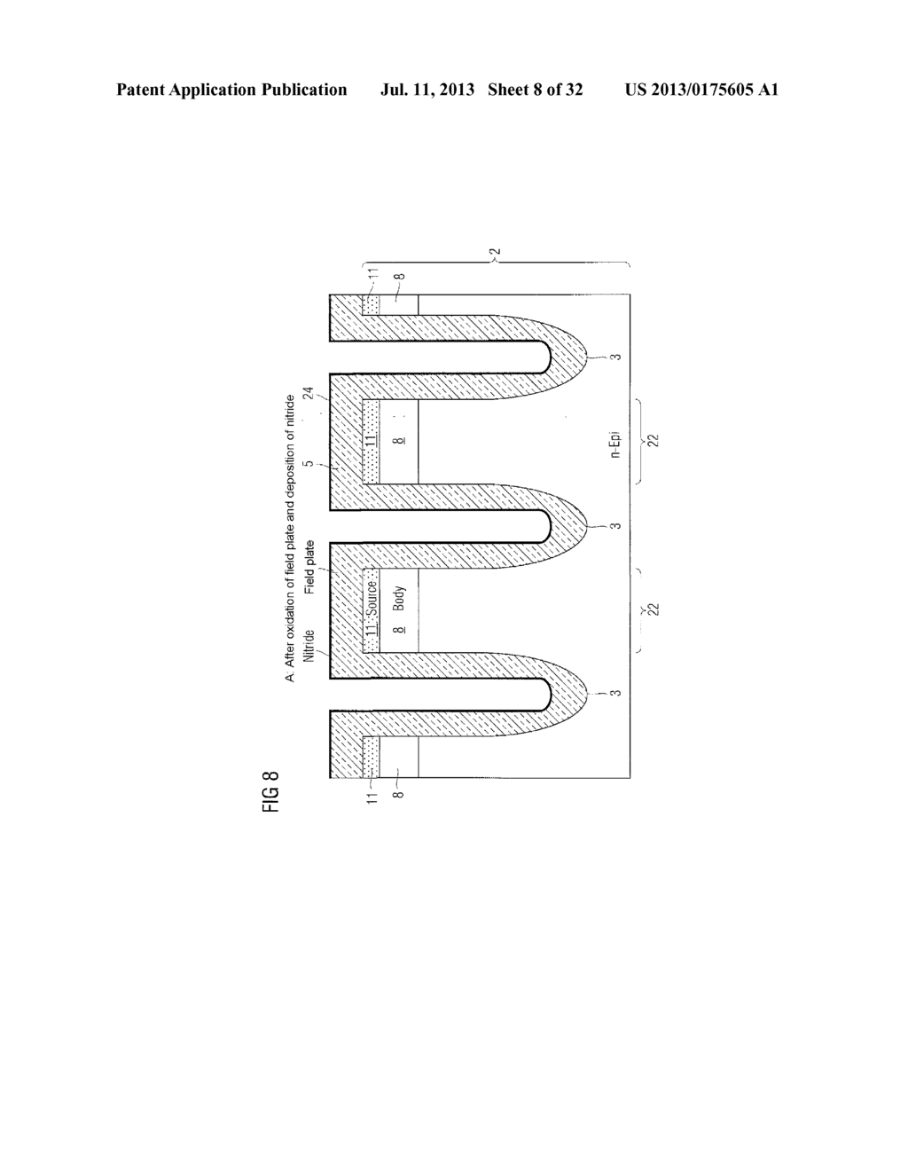 FIELD PLATE TRENCH TRANSISTOR AND METHOD FOR PRODUCING IT - diagram, schematic, and image 09