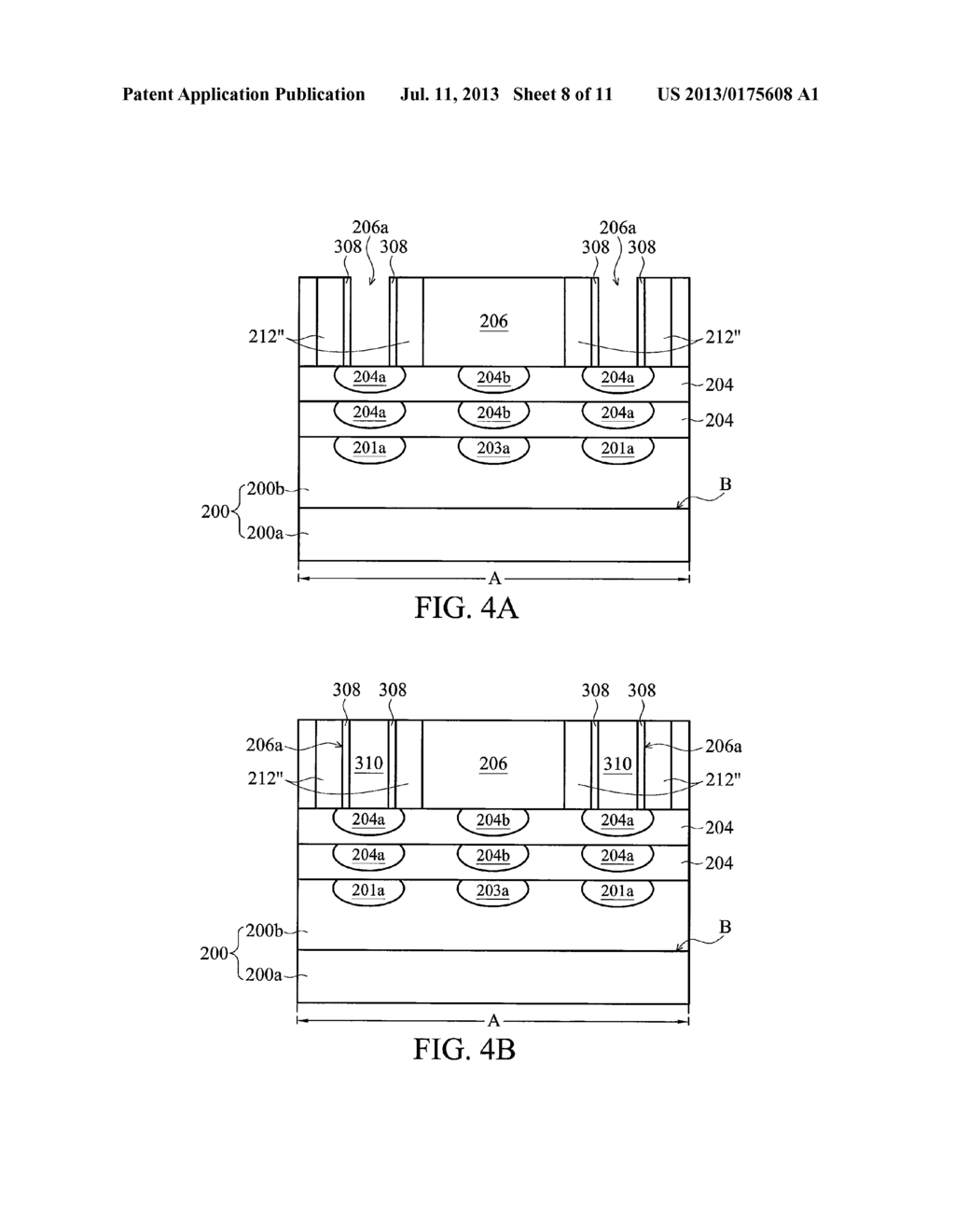 SEMICONDUCTOR DEVICE AND FABRICATING METHOD THEREOF - diagram, schematic, and image 09