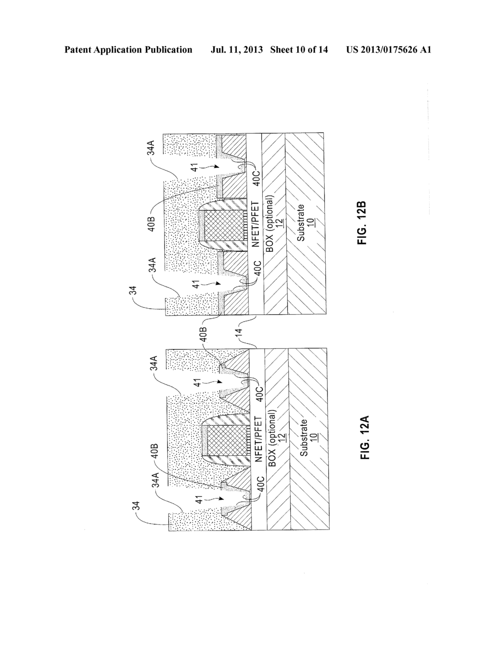 INTEGRATED CIRCUIT HAVING RAISED SOURCE DRAINS DEVICES WITH REDUCED     SILICIDE CONTACT RESISTANCE AND METHODS TO FABRICATE SAME - diagram, schematic, and image 11