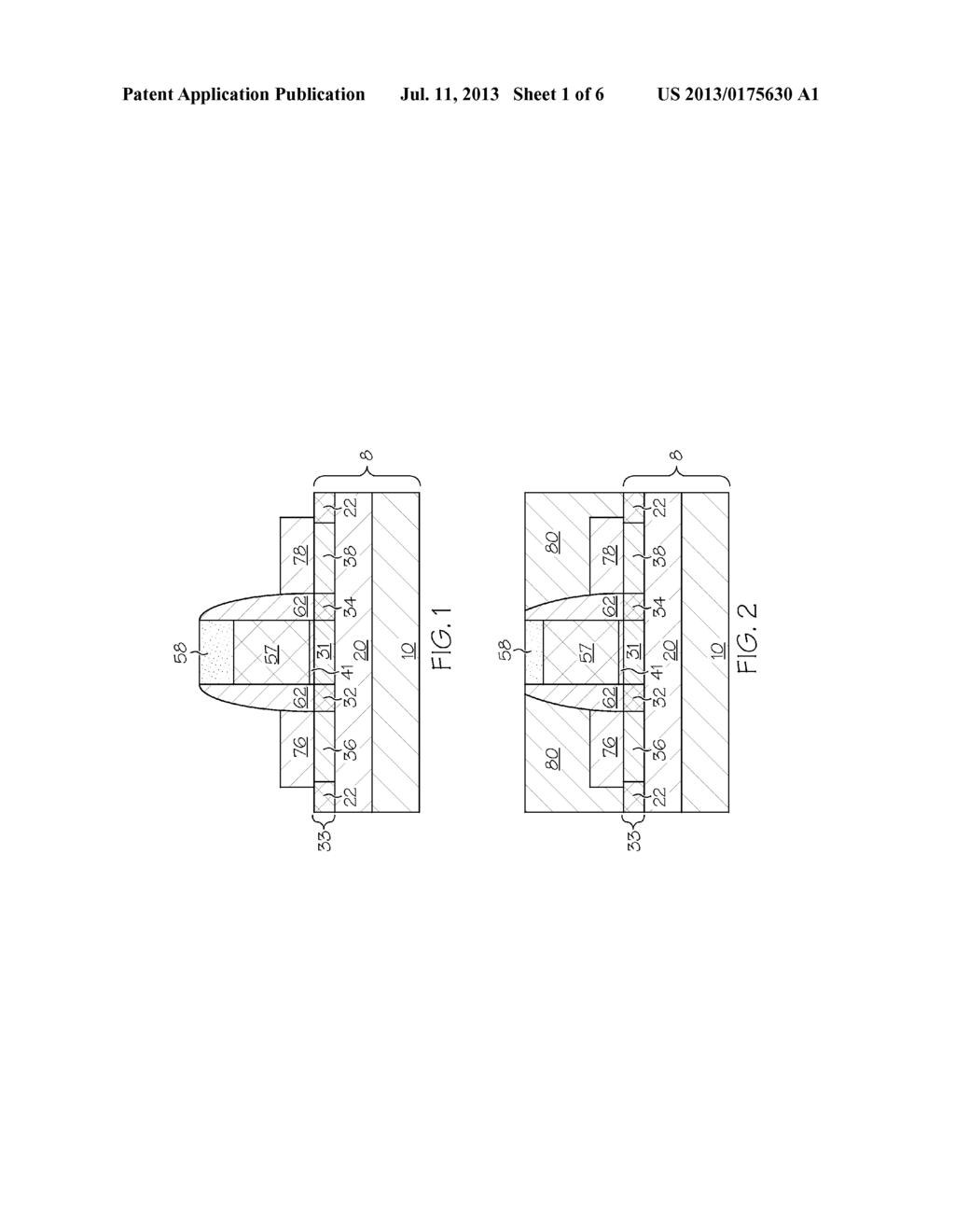 REPLACEMENT GATE STRUCTURE FOR TRANSISTOR WITH A HIGH-K GATE STACK - diagram, schematic, and image 02