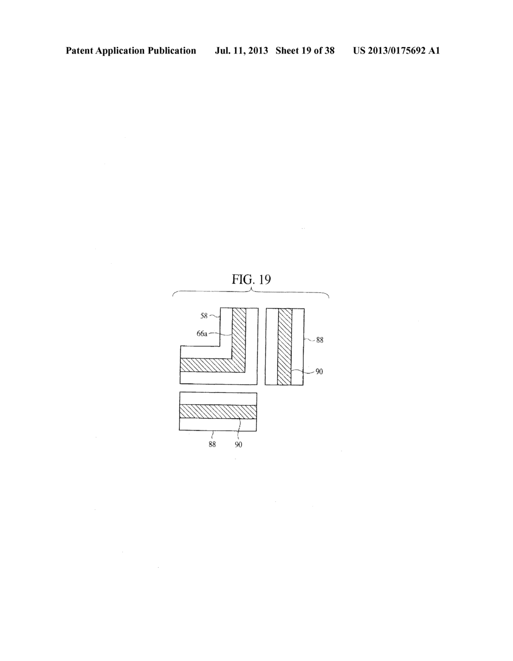 SEMICONDUCTOR DEVICE HAVING GROOVE-SHAPED VIA-HOLE - diagram, schematic, and image 20