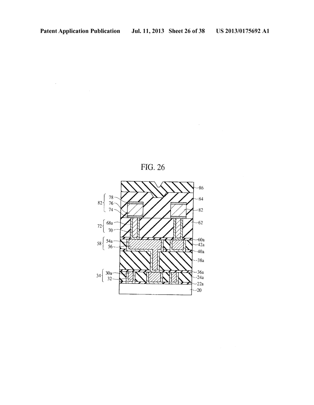 SEMICONDUCTOR DEVICE HAVING GROOVE-SHAPED VIA-HOLE - diagram, schematic, and image 27