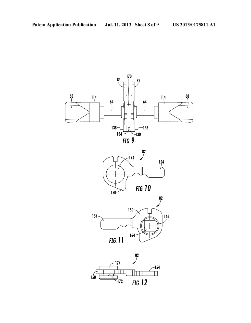 DOOR LATCH OPERATOR APPARATUS - diagram, schematic, and image 09