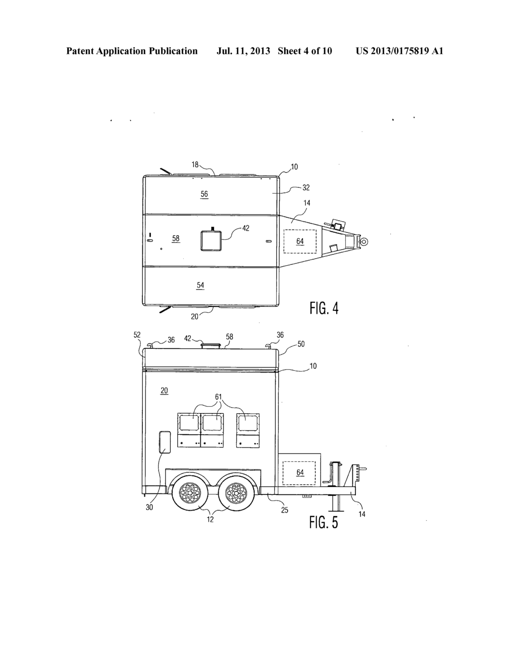 Mobile power supply trailer apparatus - diagram, schematic, and image 05