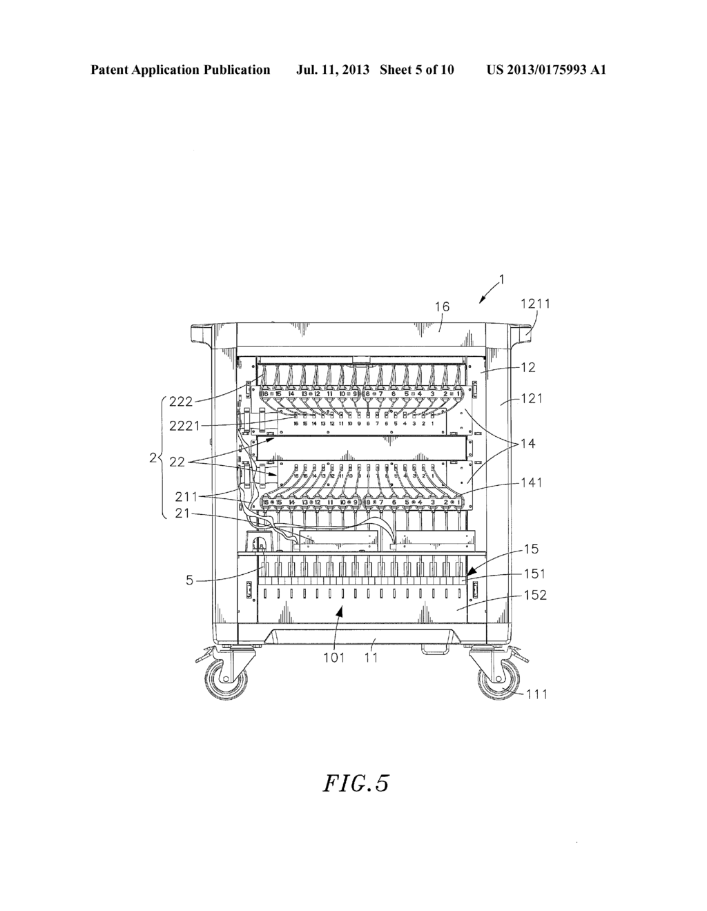 TABLET STORAGE AND CHARGING CART - diagram, schematic, and image 06