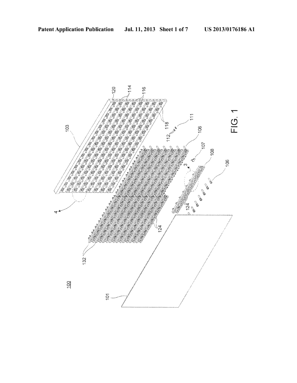 LOW PROFILE CAVITY BACKED LONG SLOT ARRAY ANTENNA WITH INTEGRATED     CIRCULATORS - diagram, schematic, and image 02