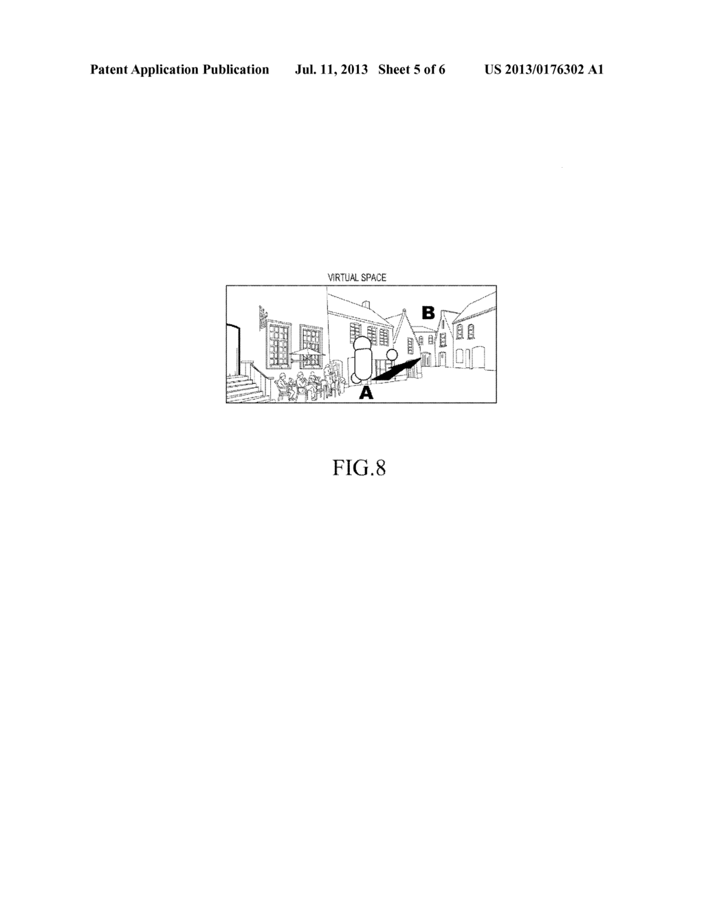 VIRTUAL SPACE MOVING APPARATUS AND METHOD - diagram, schematic, and image 06