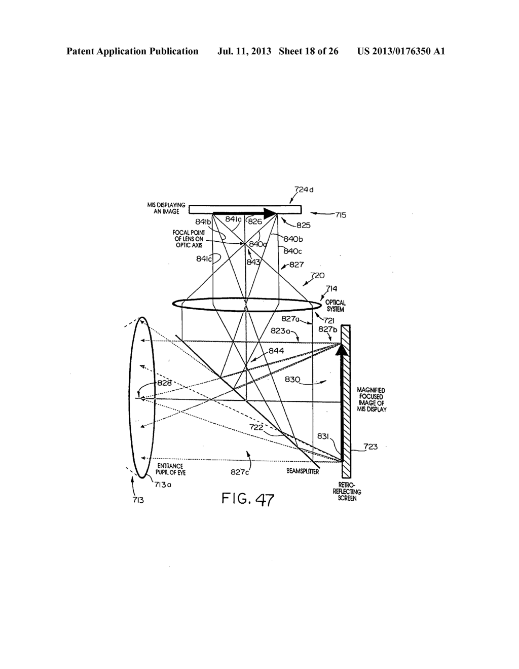 OPTICAL DISPLAY SYSTEM AND METHOD, ACTIVE AND PASSIVE DITHERING USING     BIREFRINGENCE, COLOR IMAGE SUPERPOSITIONING AND DISPLAY ENHANCEMENT WITH     PHASE COORDINATED POLARIZATION SWITCHING - diagram, schematic, and image 19