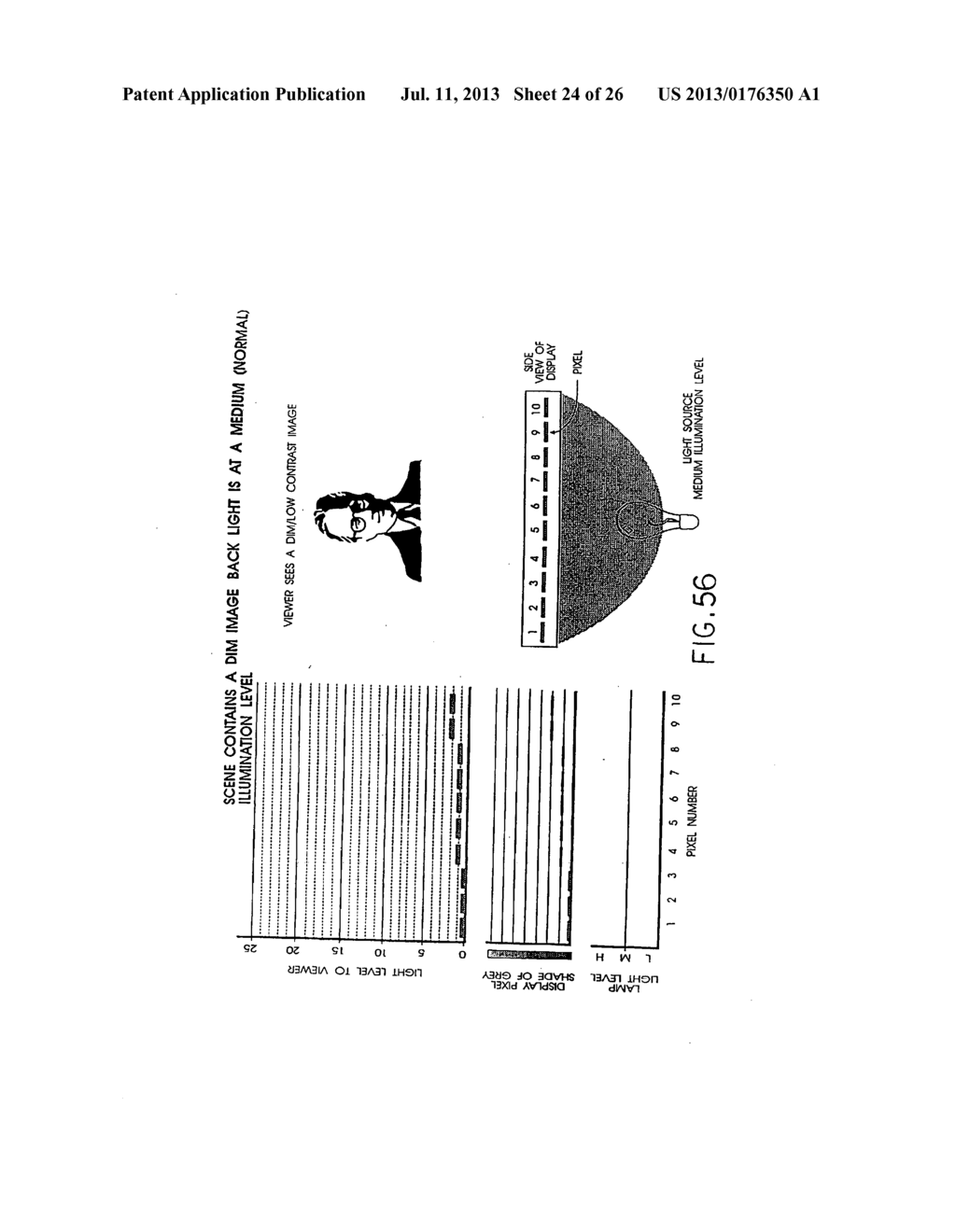 OPTICAL DISPLAY SYSTEM AND METHOD, ACTIVE AND PASSIVE DITHERING USING     BIREFRINGENCE, COLOR IMAGE SUPERPOSITIONING AND DISPLAY ENHANCEMENT WITH     PHASE COORDINATED POLARIZATION SWITCHING - diagram, schematic, and image 25