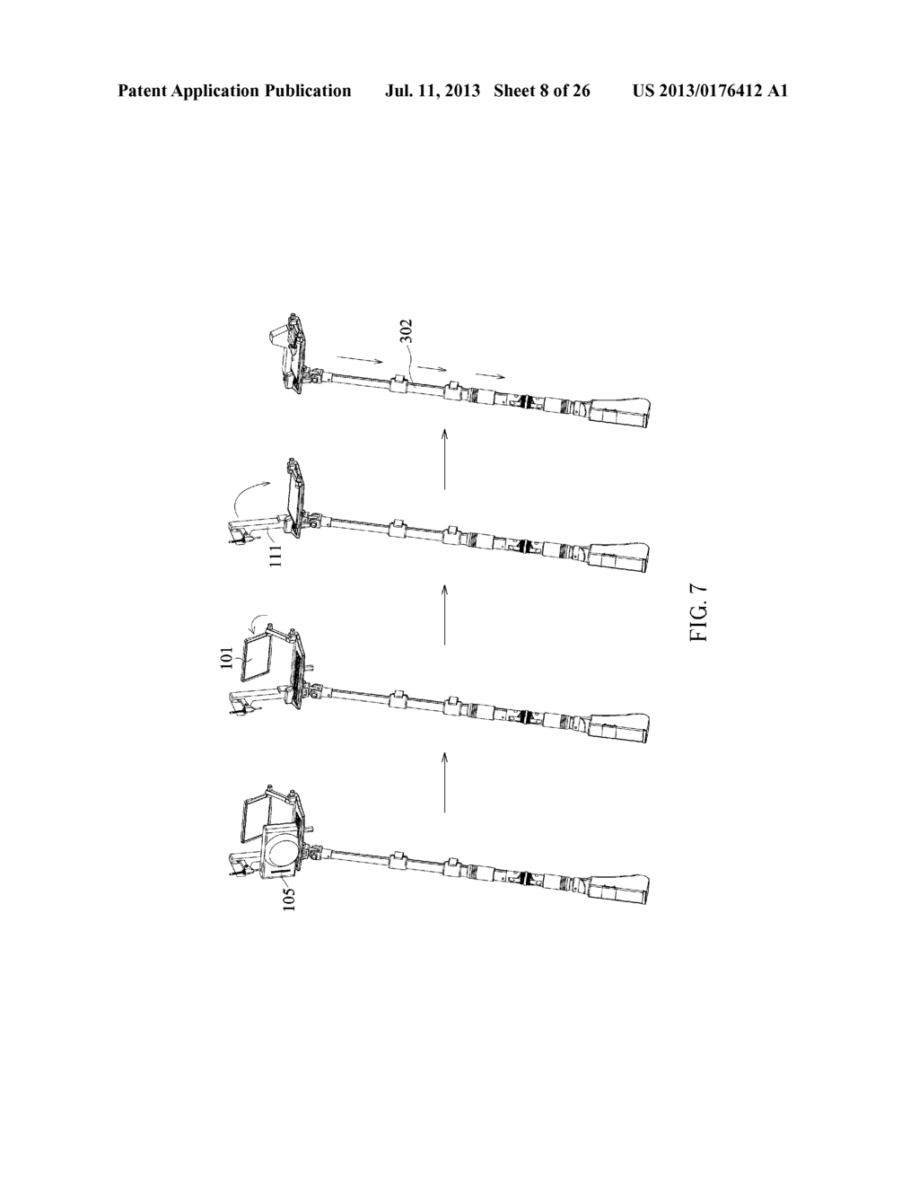 DEVICE AND METHOD FOR SINGLE-HANDEDLY SELF-PHOTOGRAPHING - diagram, schematic, and image 09