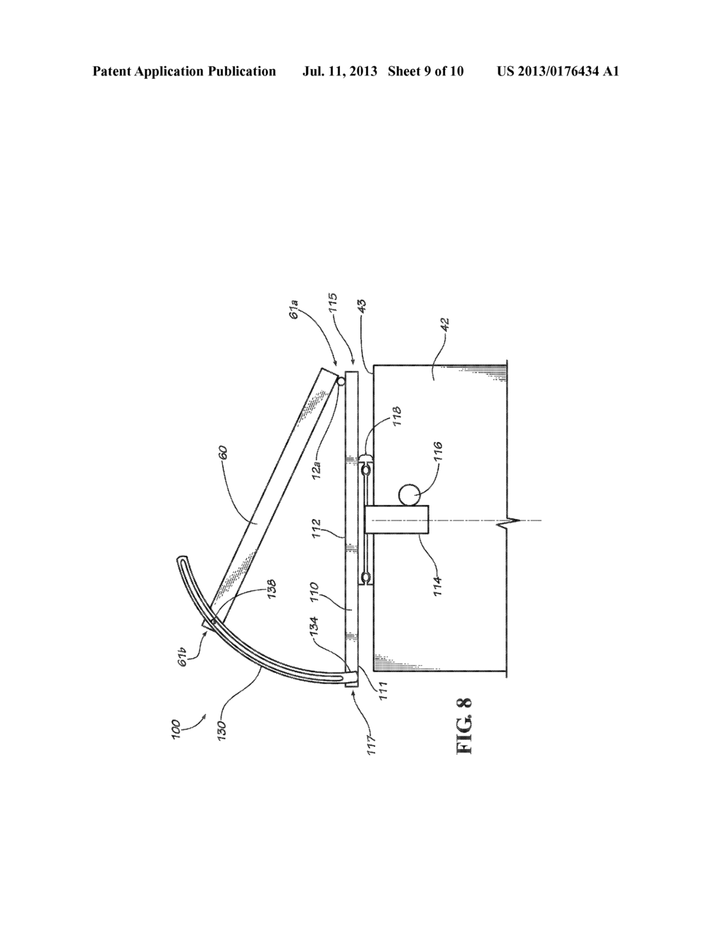 SURVEILLANCE POLE WITH PIVOTING CAMERA MOUNTING HEAD - diagram, schematic, and image 10