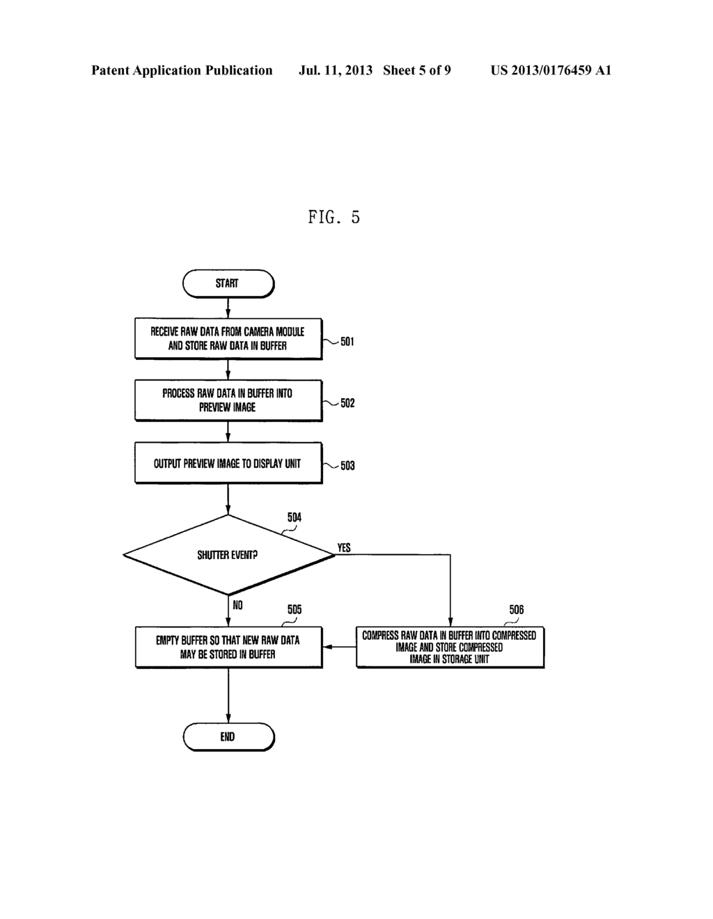 METHOD AND APPARATUS FOR STORING CAMERA-CAPTURED IMAGES - diagram, schematic, and image 06