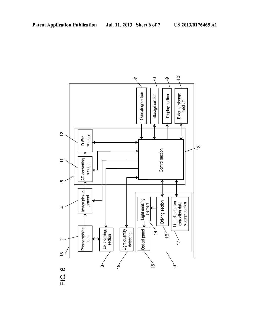 IMAGE PICKUP APPARATUS AND METHOD OF FORMING IMAGE DATA - diagram, schematic, and image 07