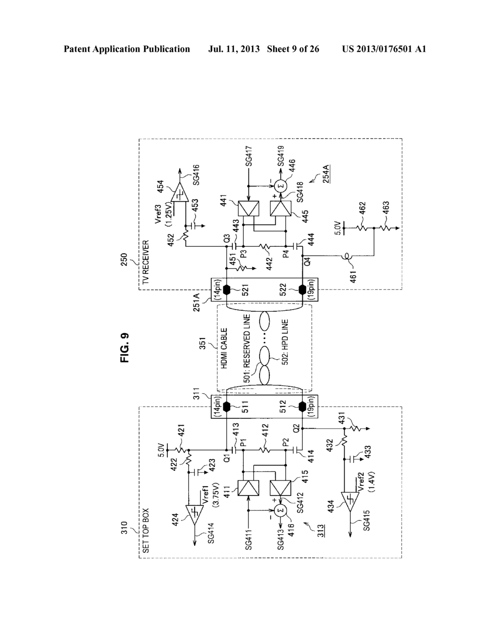 DISPLAY APPARATUS, VIDEO SIGNAL TRANSMISSION METHOD FOR DISPLAY APPARATUS,     TRANSMITTING APPARATUS, AND TRANSMISSION METHOD OF VIDEO SIGNAL - diagram, schematic, and image 10