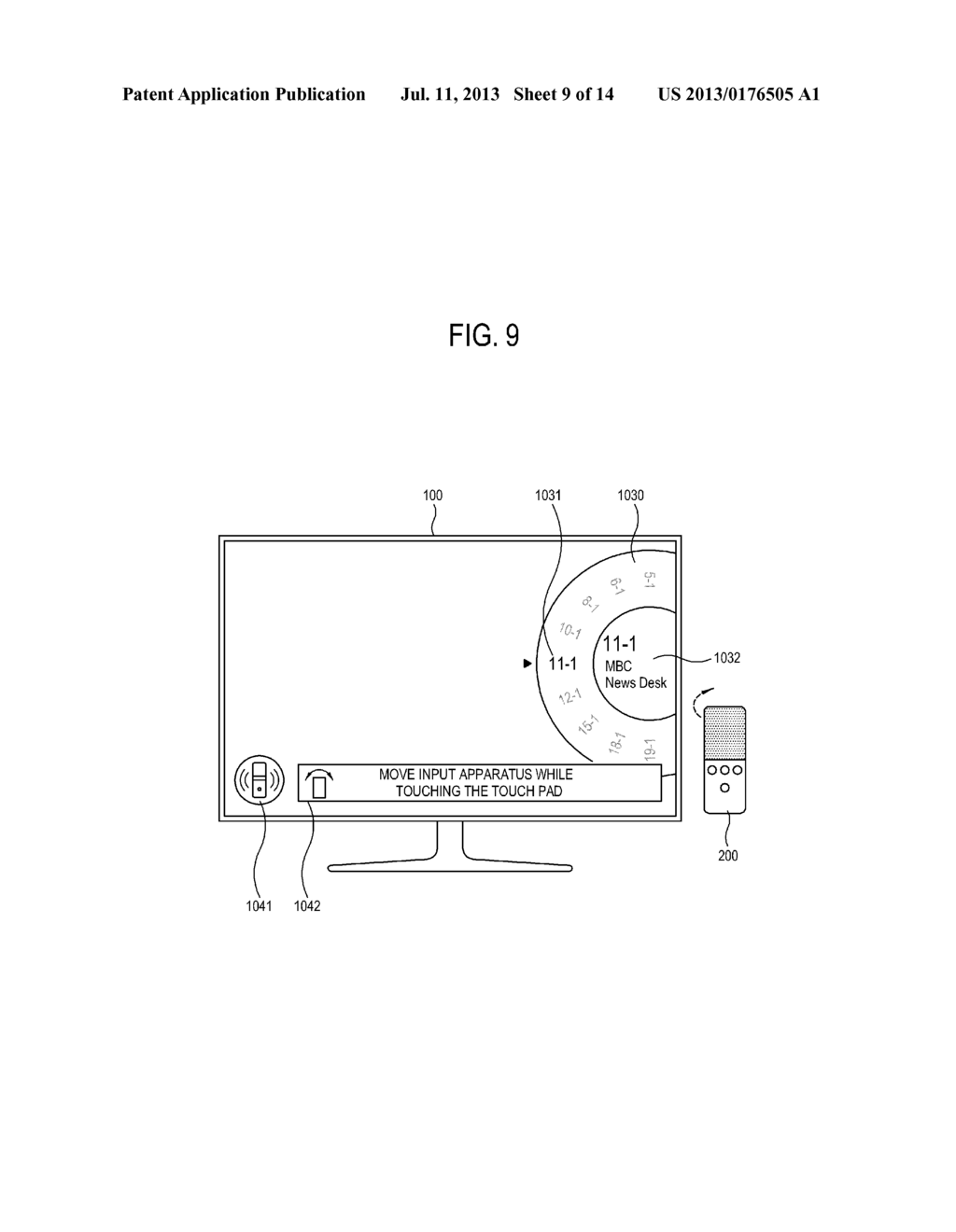 INPUT APPARATUS, DISPLAY APPARATUS AND METHODS FOR CONTROLLING A DISPLAY     THROUGH USER MANIPULATION - diagram, schematic, and image 10