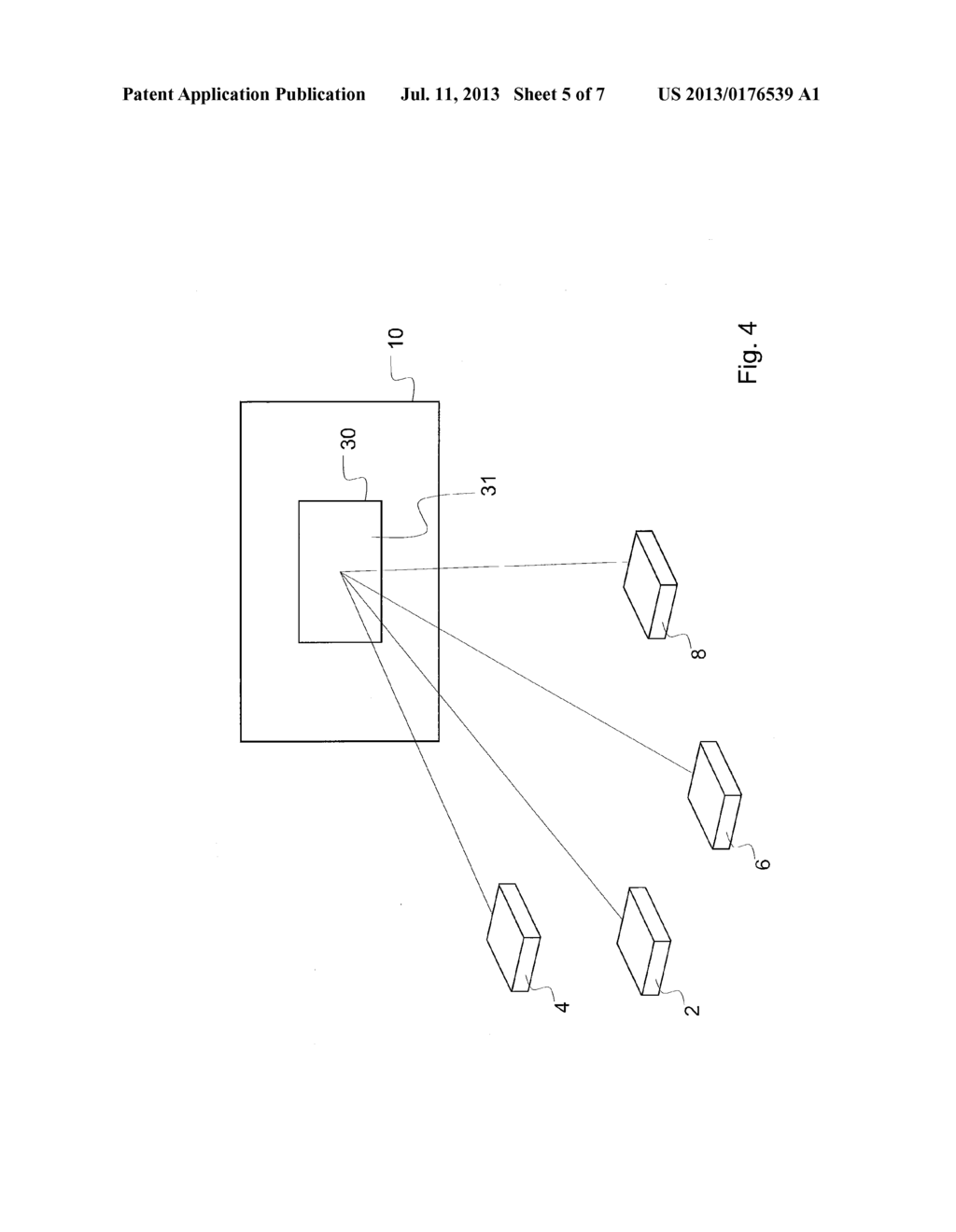 METHOD AND DEVICE FOR PROJECTING A 3-D VIEWABLE IMAGE - diagram, schematic, and image 06