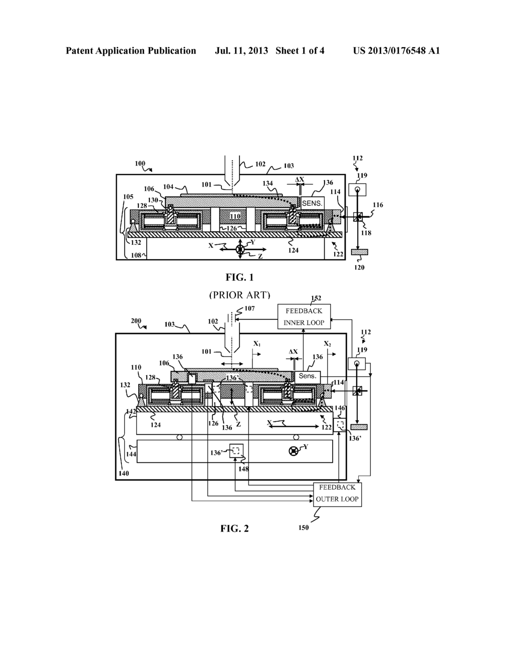 Z-STAGE WITH DYNAMICALLY DRIVEN  STAGE MIRROR AND CHUCK ASSEMBLY - diagram, schematic, and image 02