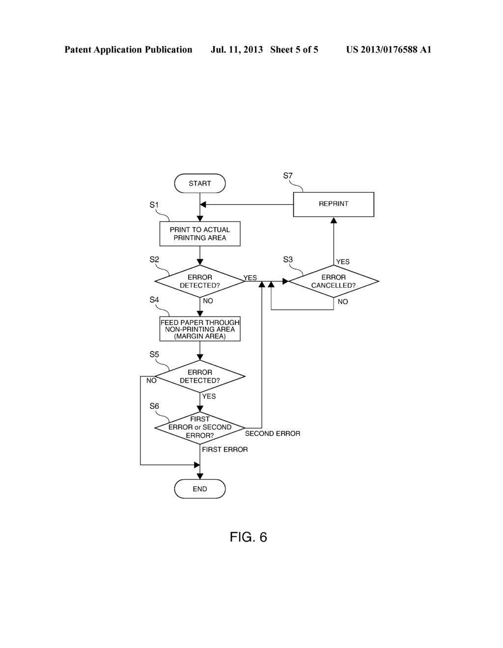 PRINTER CONTROL METHOD AND A PRINTER - diagram, schematic, and image 06