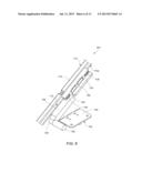 HINGE ASSEMBLY HAVING LINEAR MOVEMENT AND SLIDE TYPE ELECTRONIC DEVICE diagram and image