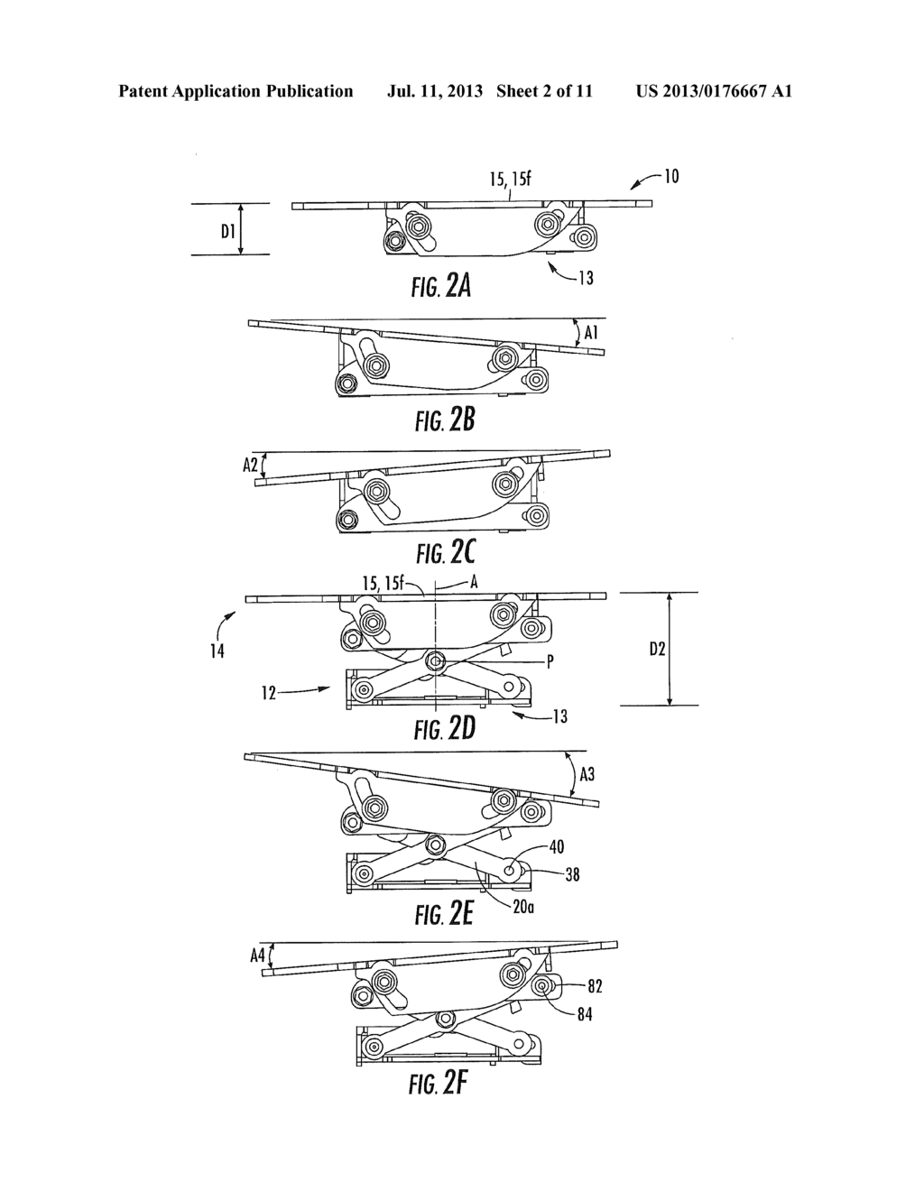 TILT HEAD ASSEMBLIES AND METHODS OF USING THE SAME - diagram, schematic, and image 03