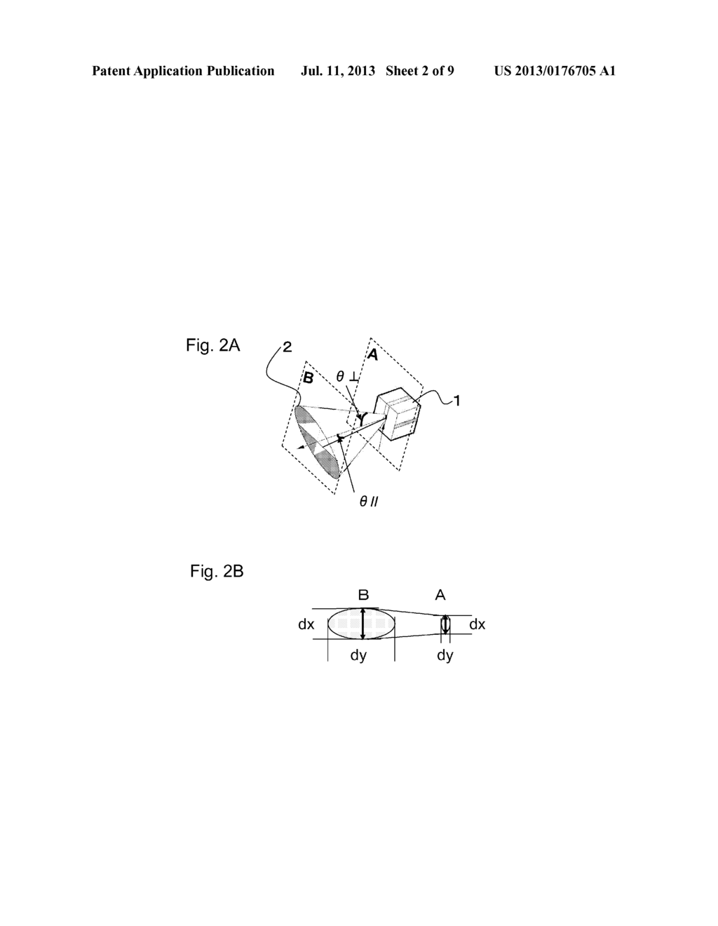 LIGHT SOURCE DEVICE AND PROJECTION TYPE DISPLAY DEVICE - diagram, schematic, and image 03