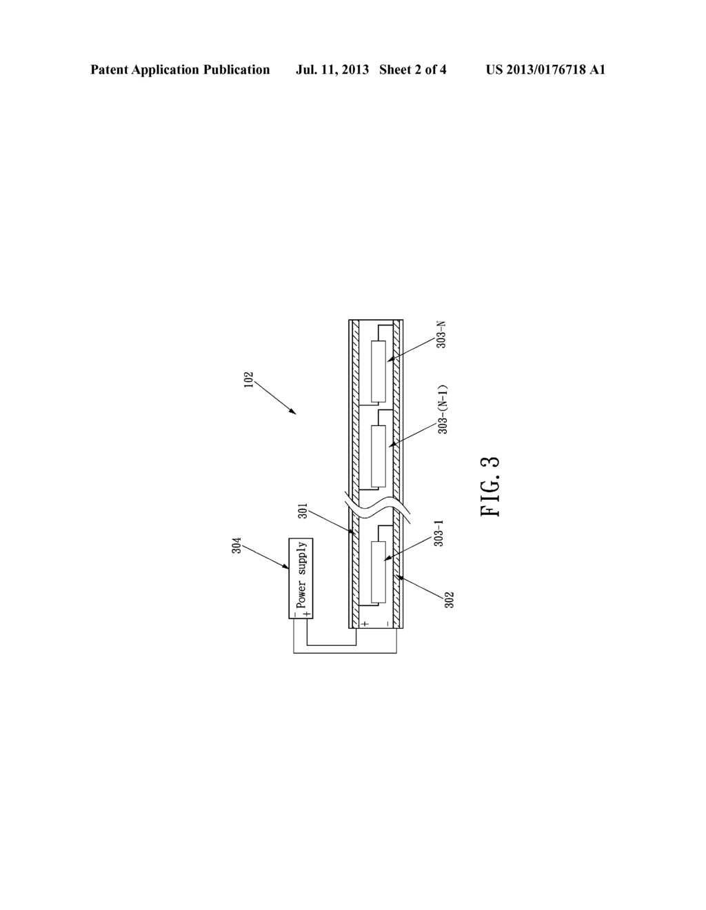 LUMINOUS CIRCUIT AND LUMINOUS DEVICE HAVING THE SAME - diagram, schematic, and image 03