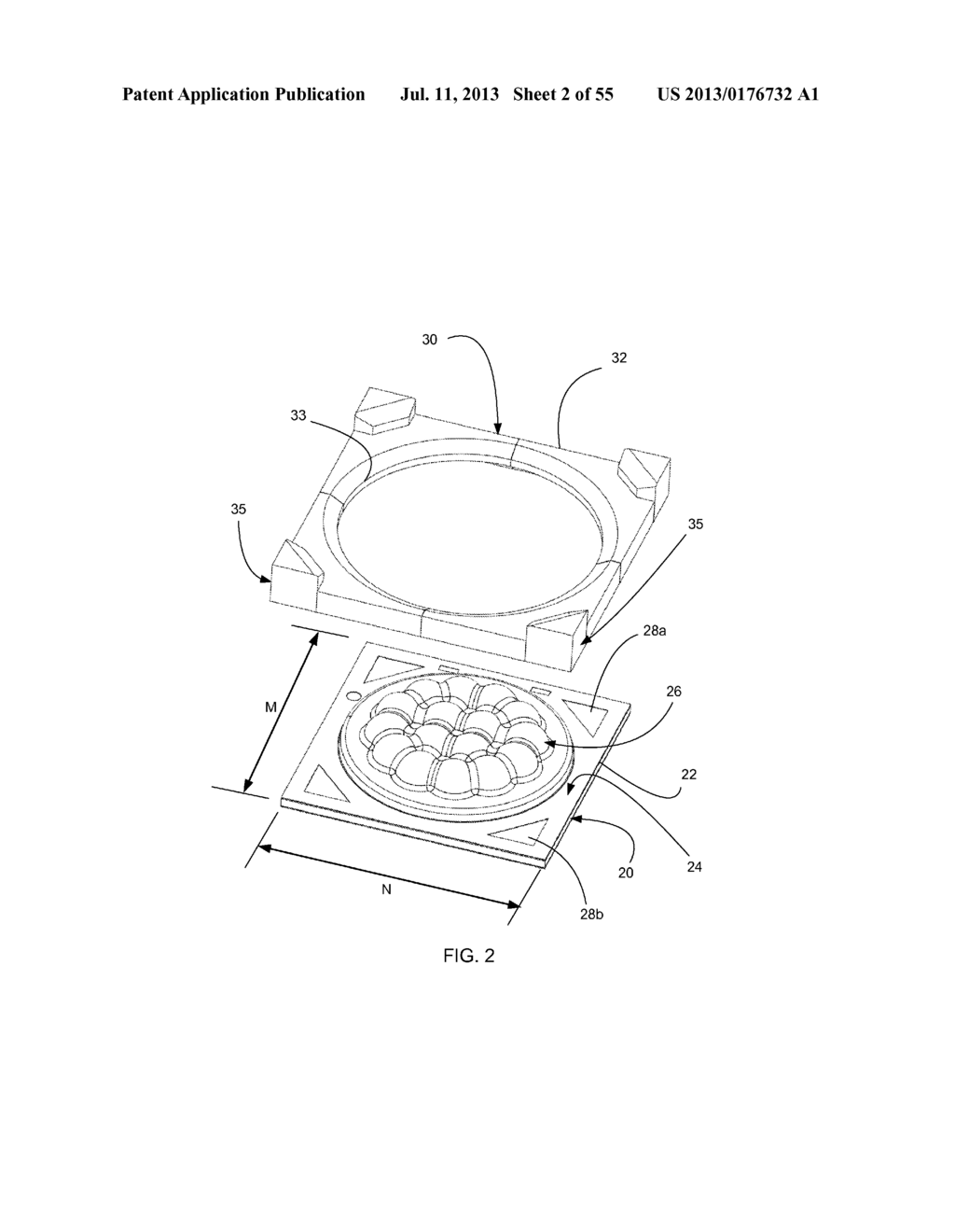 HOLDER AND LED MODULE USING SAME - diagram, schematic, and image 03