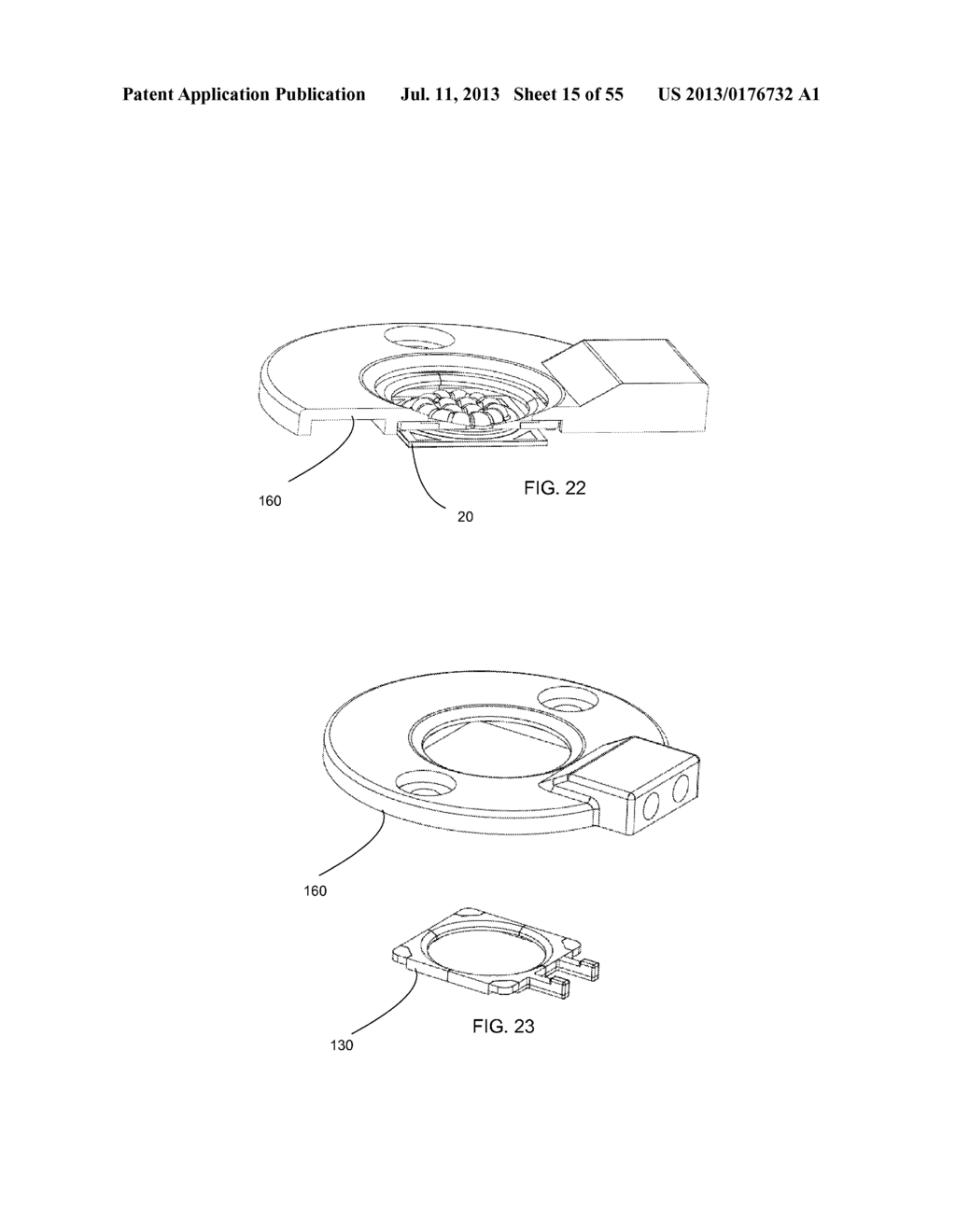 HOLDER AND LED MODULE USING SAME - diagram, schematic, and image 16