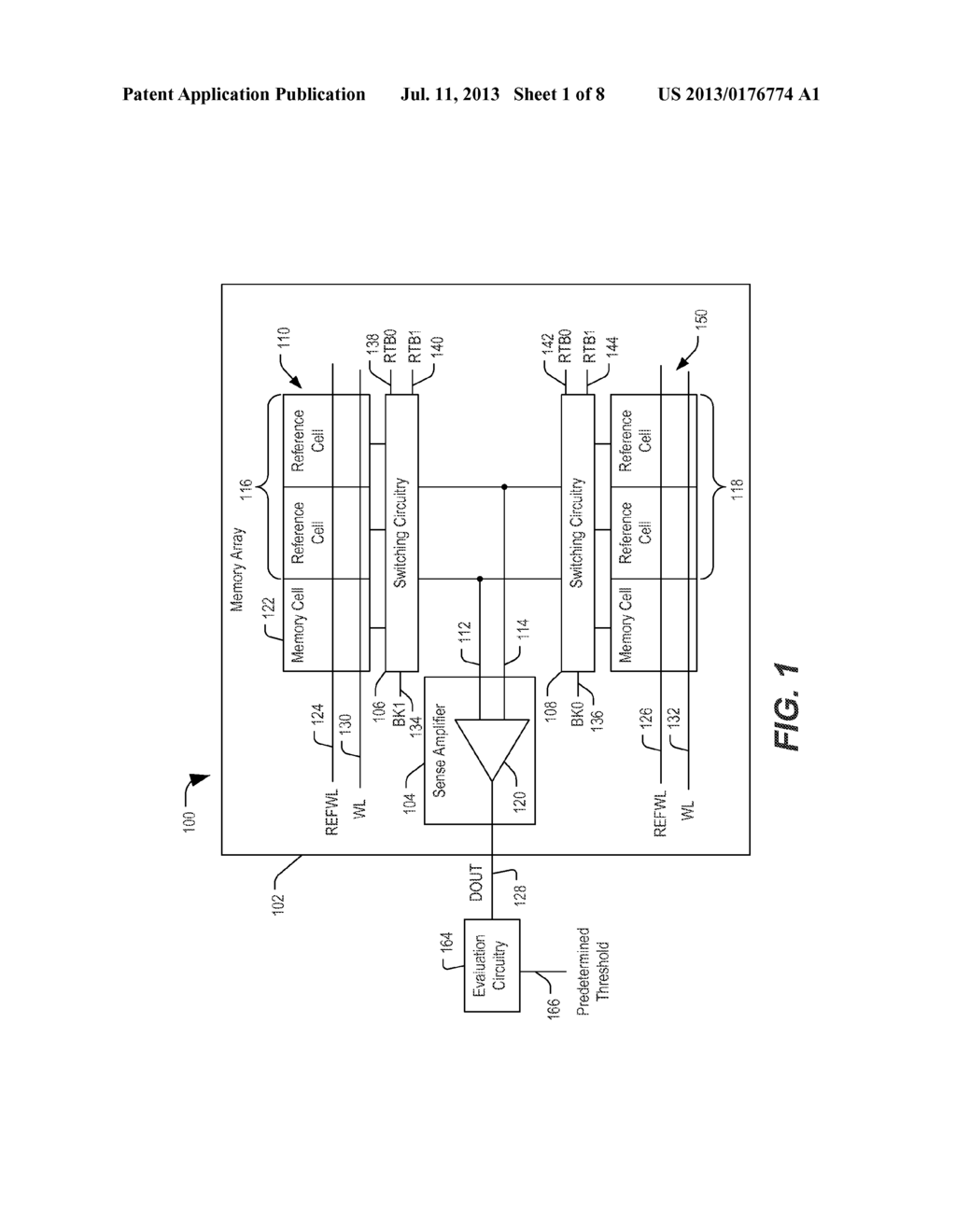 SYSTEM AND METHOD OF REFERENCE CELL TESTING - diagram, schematic, and image 02