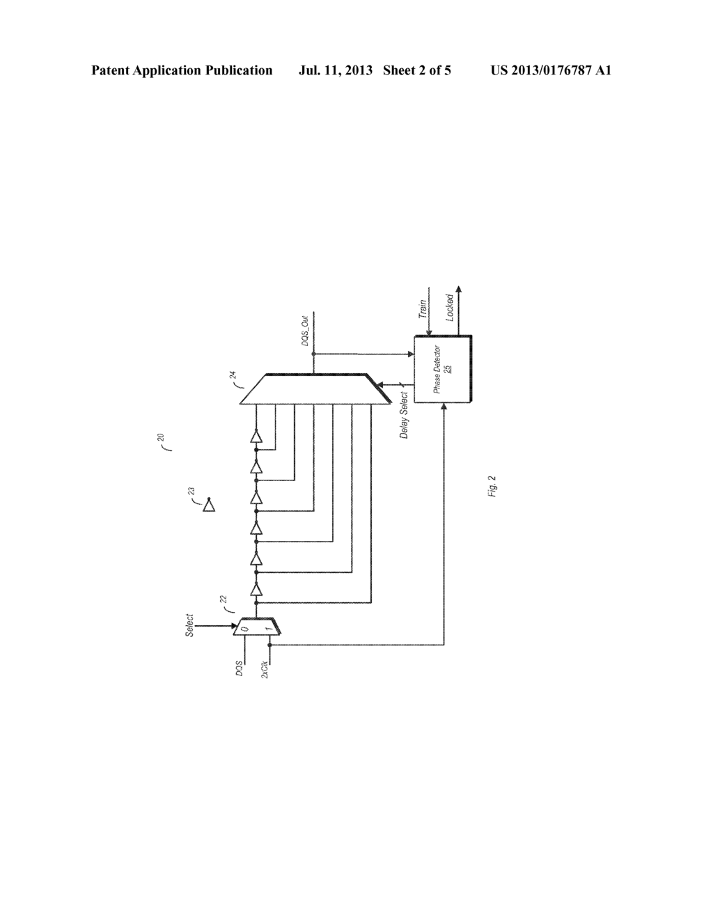 Method and Apparatus for Training a DLL in a Memory Subsystem - diagram, schematic, and image 03