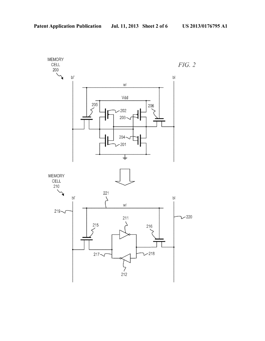 Enhanced Power Savings for Memory Arrays - diagram, schematic, and image 03