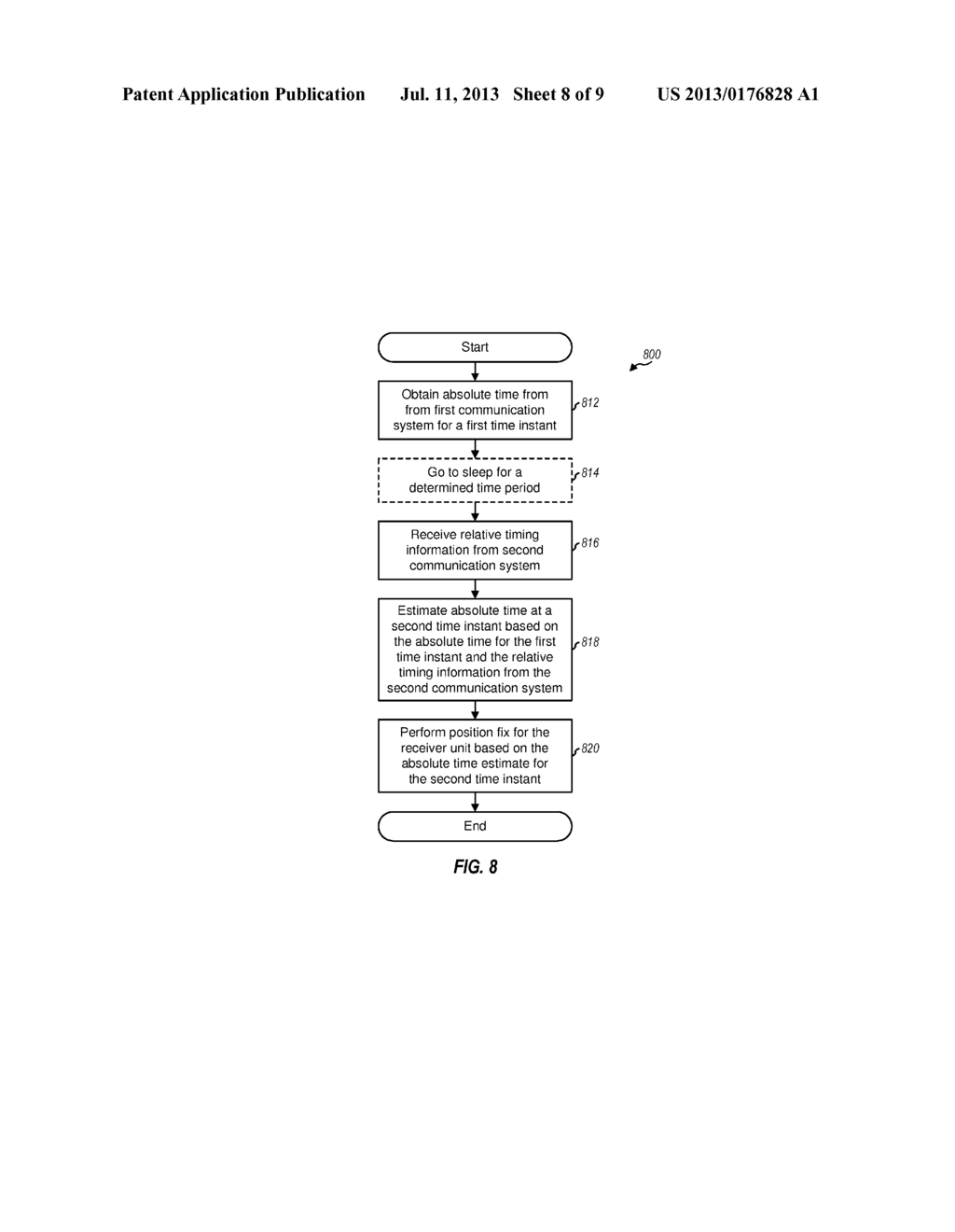 VIRTUAL REAL-TIME CLOCK BASED ON TIME INFORMATION FROM MULTIPLE     COMMUNICATION SYSTEMS - diagram, schematic, and image 09