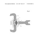 OSCILLATING MECHANISM WITH AN ELASTIC PIVOT AND MOBILE ELEMENT FOR     TRANSMITTING ENERGY diagram and image