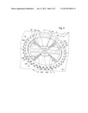 OSCILLATING MECHANISM WITH AN ELASTIC PIVOT AND MOBILE ELEMENT FOR     TRANSMITTING ENERGY diagram and image