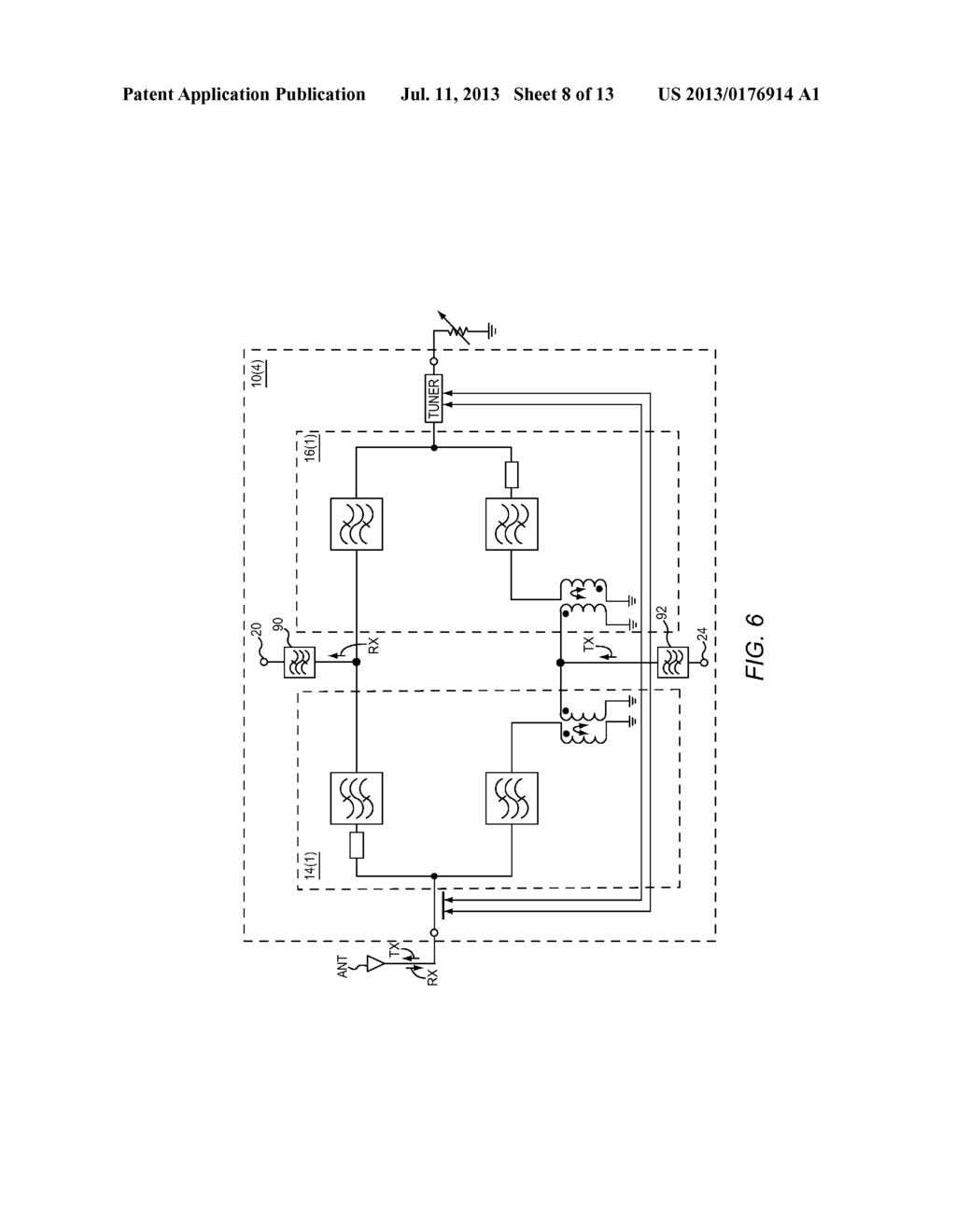 RF DUPLEXING DEVICE - diagram, schematic, and image 09