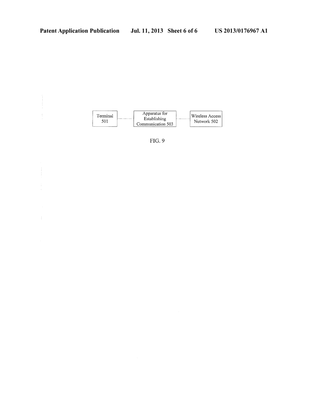 METHOD, APPARATUS AND SYSTEM FOR ESTABLISHING COMMUNICATION - diagram, schematic, and image 07