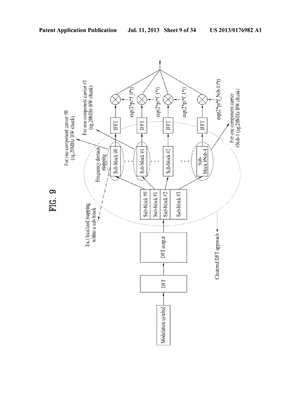 METHOD AND DEVICE FOR TRANSMITTING CONTROL INFORMATION IN A WIRELESS     COMMUNICATION SYSTEM - diagram, schematic, and image 10