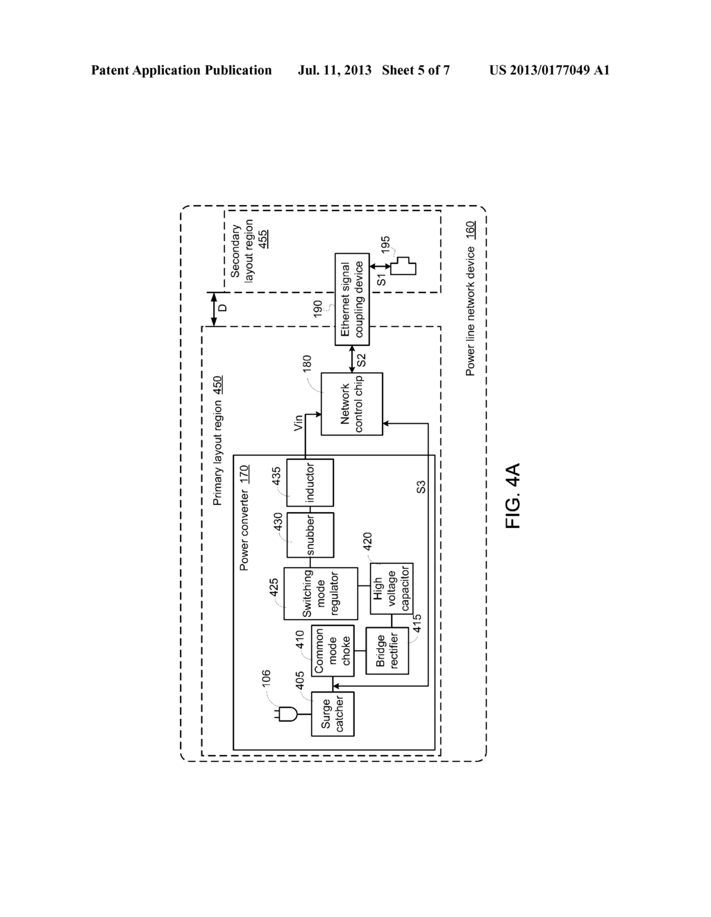 BROADBAND POWER LINE NETWORK DEVICE AND ETHERNET SIGNAL COUPLING DEVICE     THEREOF - diagram, schematic, and image 06