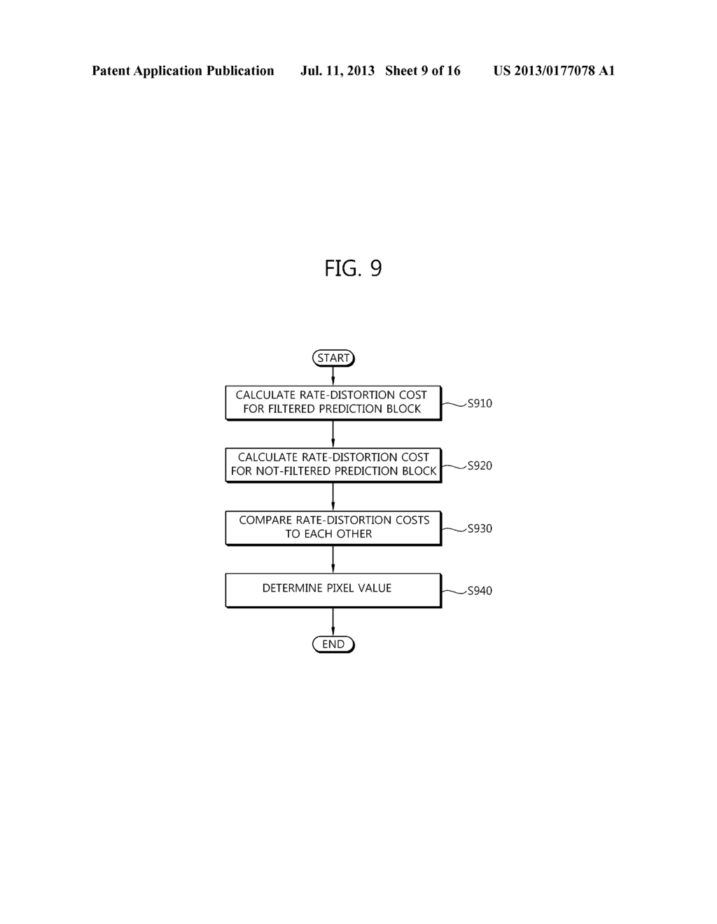 APPARATUS AND METHOD FOR ENCODING/DECODING VIDEO USING ADAPTIVE PREDICTION     BLOCK FILTERING - diagram, schematic, and image 10