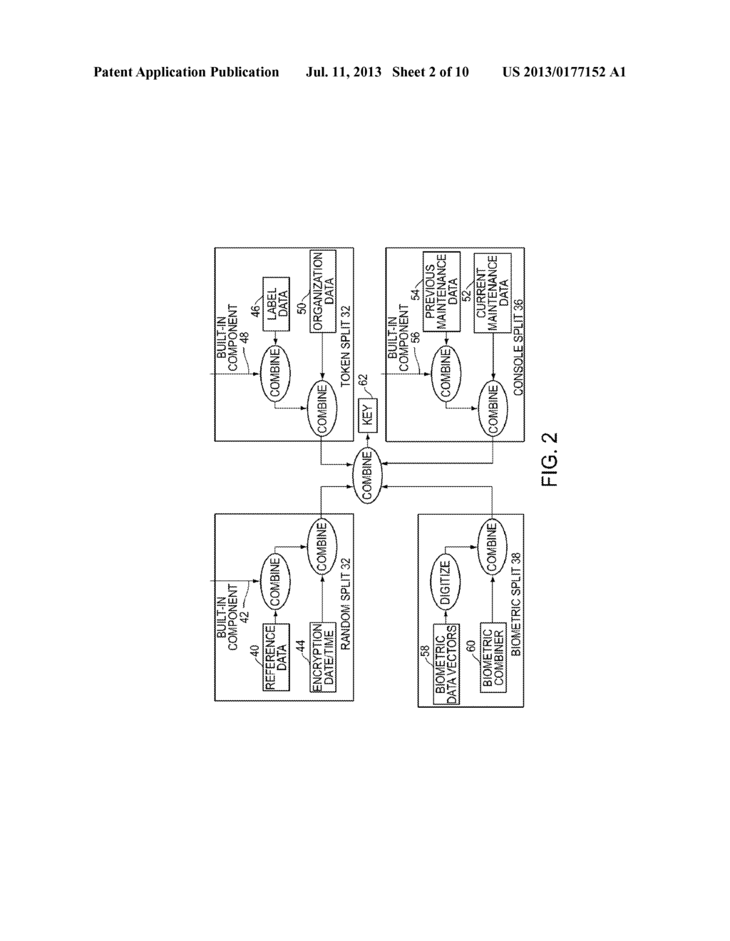 Cryptographic Key Spilt Combiner - diagram, schematic, and image 03