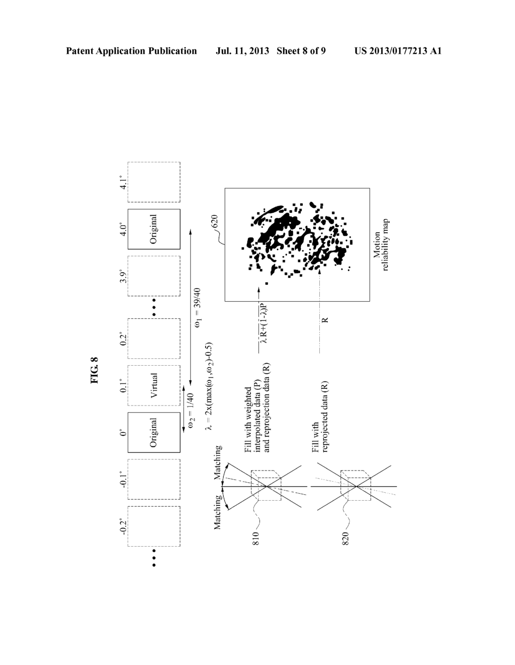 APPARATUS AND METHOD FOR VIRTUAL VIEW GENERATION ON MULTI-VIEW IMAGE     RECONSTRUCTION SYSTEM - diagram, schematic, and image 09