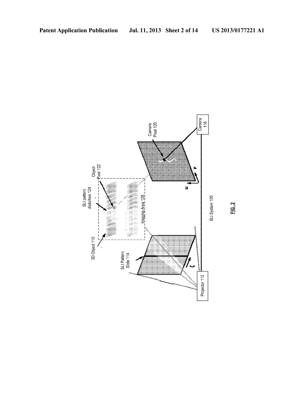 System and method for three-dimensional biometric data feature detection     and recognition - diagram, schematic, and image 03