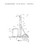 SURVEILLANCE TRAILER WITH TILTING CAMERA SUPPORT POLE diagram and image