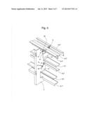 COMPONENT WITH A FASTENING DEVICE FOR ATTACHMENTS diagram and image