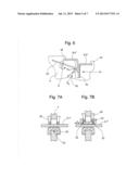 COMPONENT WITH A FASTENING DEVICE FOR ATTACHMENTS diagram and image