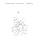 COMPONENT WITH A FASTENING DEVICE FOR ATTACHMENTS diagram and image